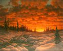 sunset-in-winter-1920s-by-ivan-fedorovich-choultse